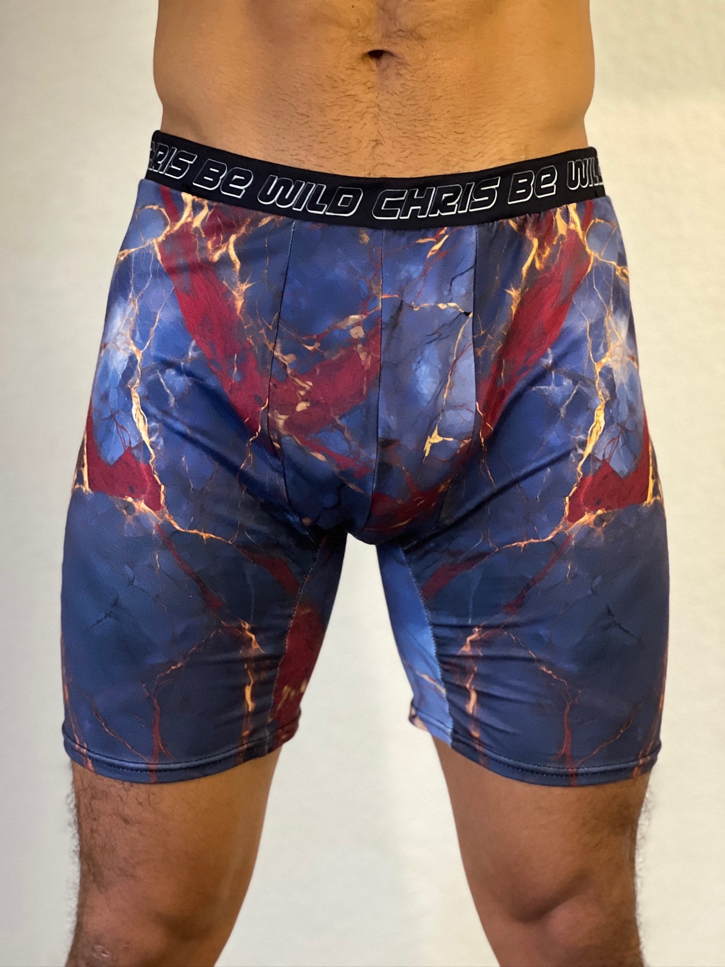 RED AND BLUE MARBLE