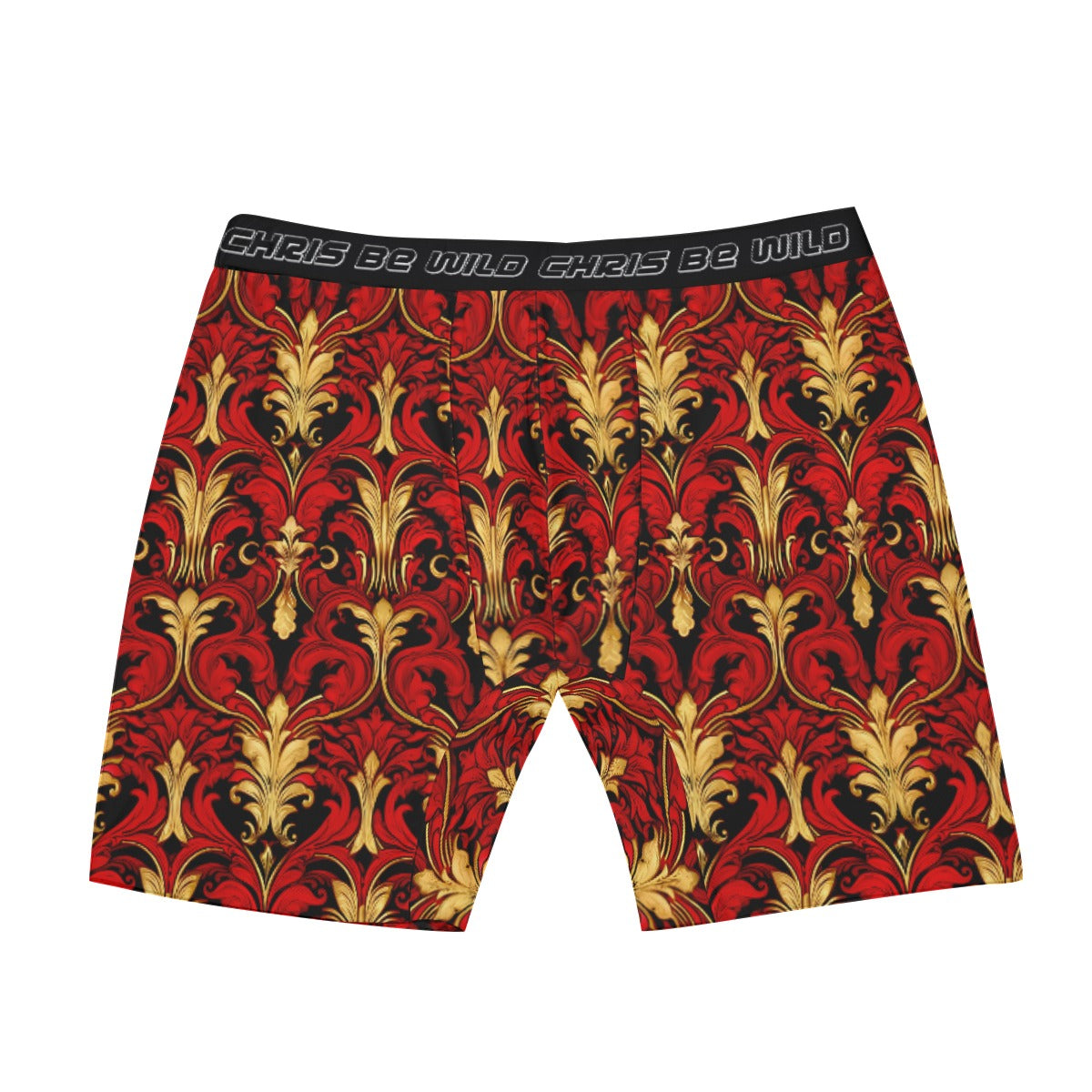 RED AND GOLD GRAPE LEAF LATTICE